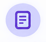 Parcel details document icon