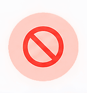 No unnecessary route changes icon